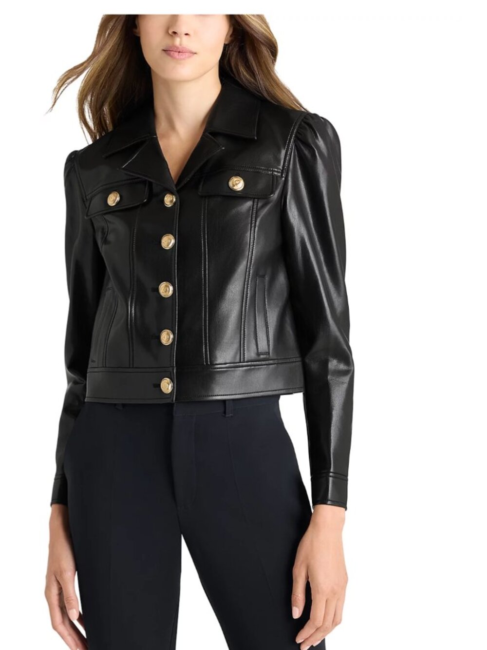 Cinq a Sept Faux Leather Jacket